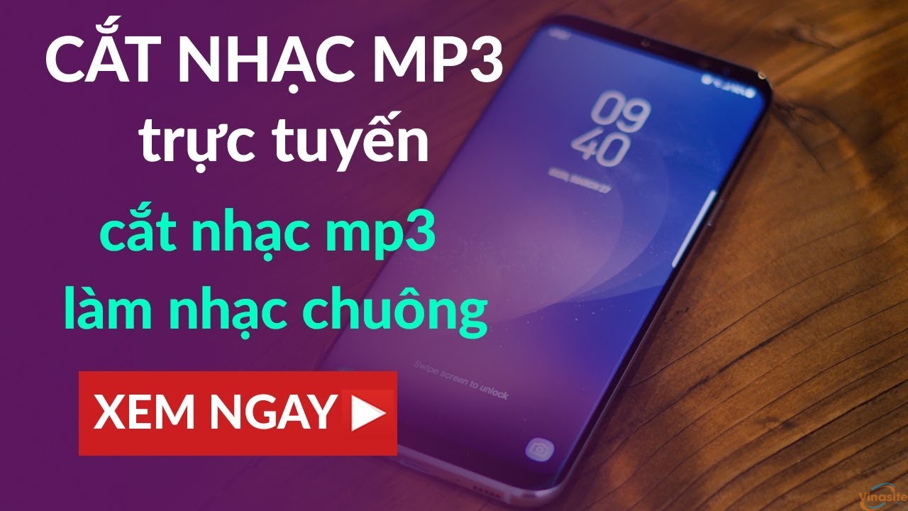 Cắt nhạc mp3 trực tuyến