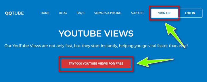 TRY 1000 YOUTUBE VIEWS FOR FREE