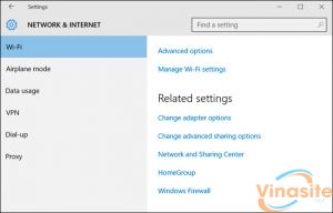 Xóa wifi đã lưu trên máy tính