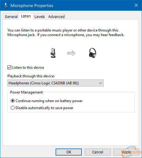 use speaker and headphone at the same time in Windows 10 step6