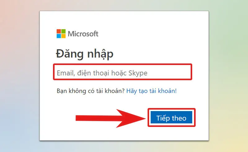 Đăng nhập PowerPoint Online