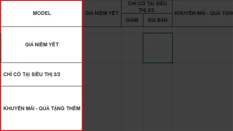 Cách lặp lại tiêu đề Excel khi in ấn trong Excel