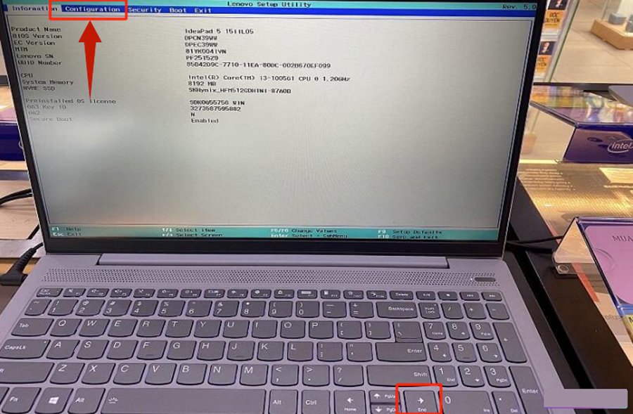 Bios Lenovo