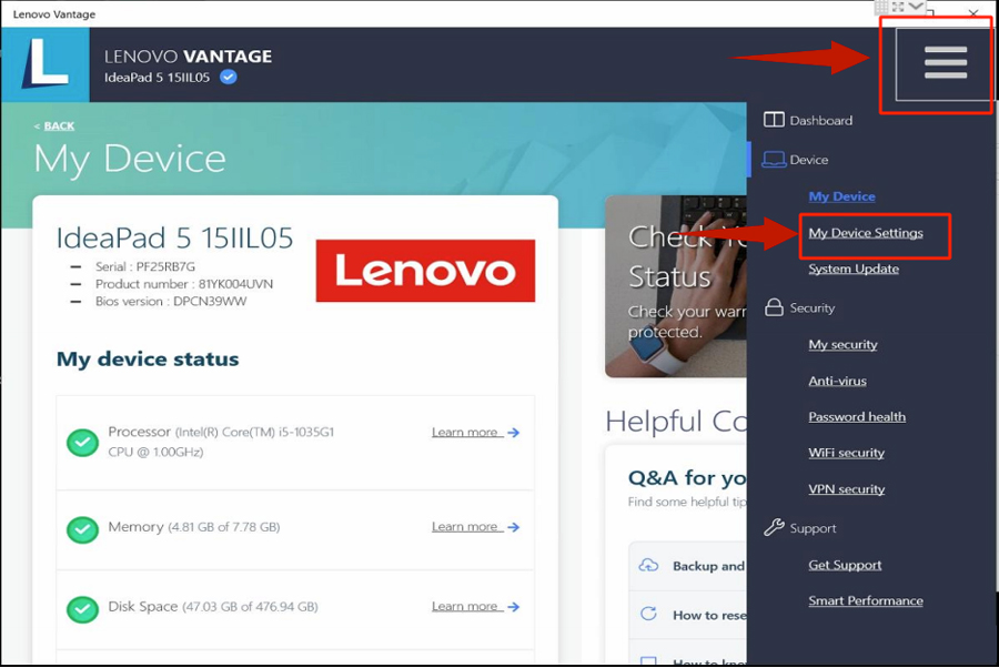 Flip to boot Lenovo