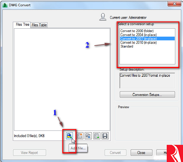 Hướng dẫn cách chuyển AutoCAD đời cao về AutoCAD đời thấp hơn