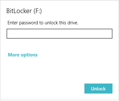 Mở khóa BitLocker