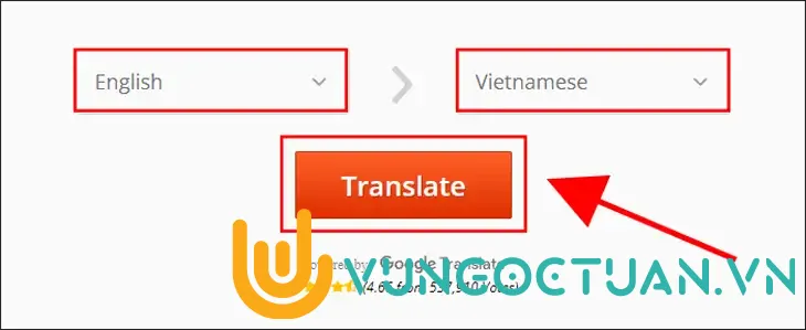 Dịch PDF tiếng Anh sang tiếng Việt với OnlineDoc Translator bước 3