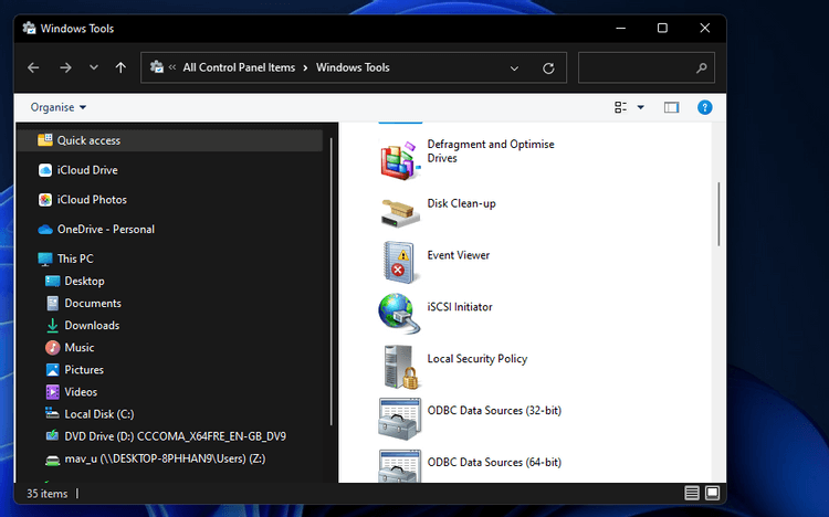 Windows Tools