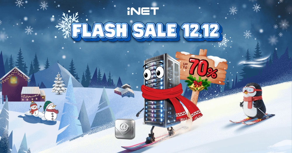 Lương Về Săn Sale 12/12: iNET Giảm Sâu Cloud Server, Hosting, VPS Cuối Năm