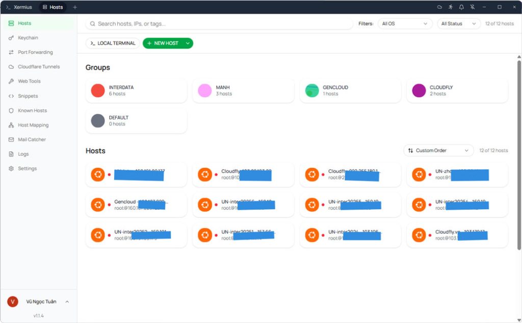 Xermius – Trình SSH Hiện Đại, Đẹp Mắt Và Mạnh Mẽ Cho DevOps & SysAdmin